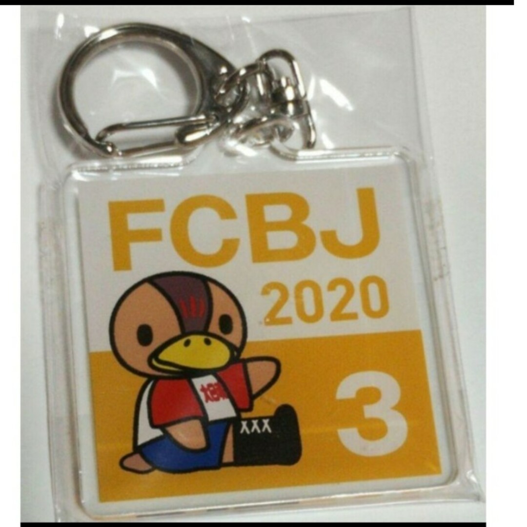 BJW 大日本プロレス　デスかもくん    キーホルダー　2020年 エンタメ/ホビーのおもちゃ/ぬいぐるみ(キャラクターグッズ)の商品写真