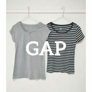 ギャップ(GAP)のGAP レディースTシャツ 2枚セット(Tシャツ(半袖/袖なし))