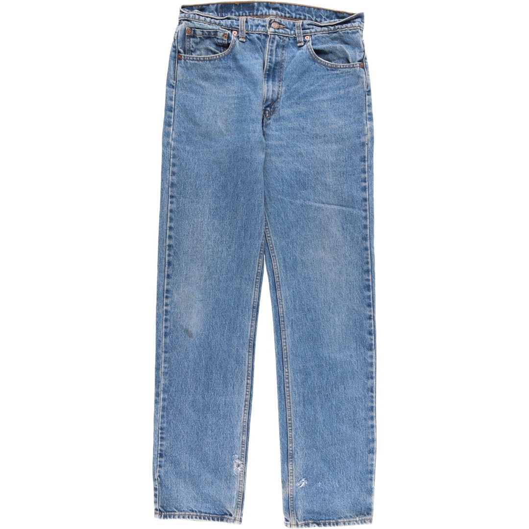 Levi's(リーバイス)の古着 リーバイス Levi's 505 ORIGINAL FIT STRAIGHT LEG テーパードデニムパンツ カナダ製 メンズw33 /eaa446108 メンズのパンツ(デニム/ジーンズ)の商品写真