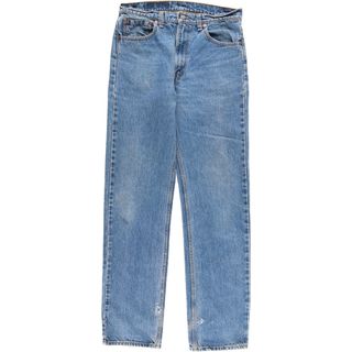 リーバイス(Levi's)の古着 リーバイス Levi's 505 ORIGINAL FIT STRAIGHT LEG テーパードデニムパンツ カナダ製 メンズw33 /eaa446108(デニム/ジーンズ)