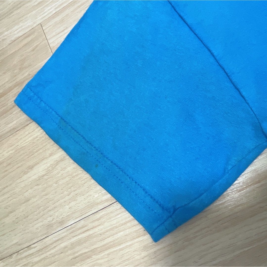 GILDAN(ギルタン)のUSA古着　GILDAN　Tシャツ　S　ライトブルー　水色　プリント　コットン メンズのトップス(Tシャツ/カットソー(半袖/袖なし))の商品写真