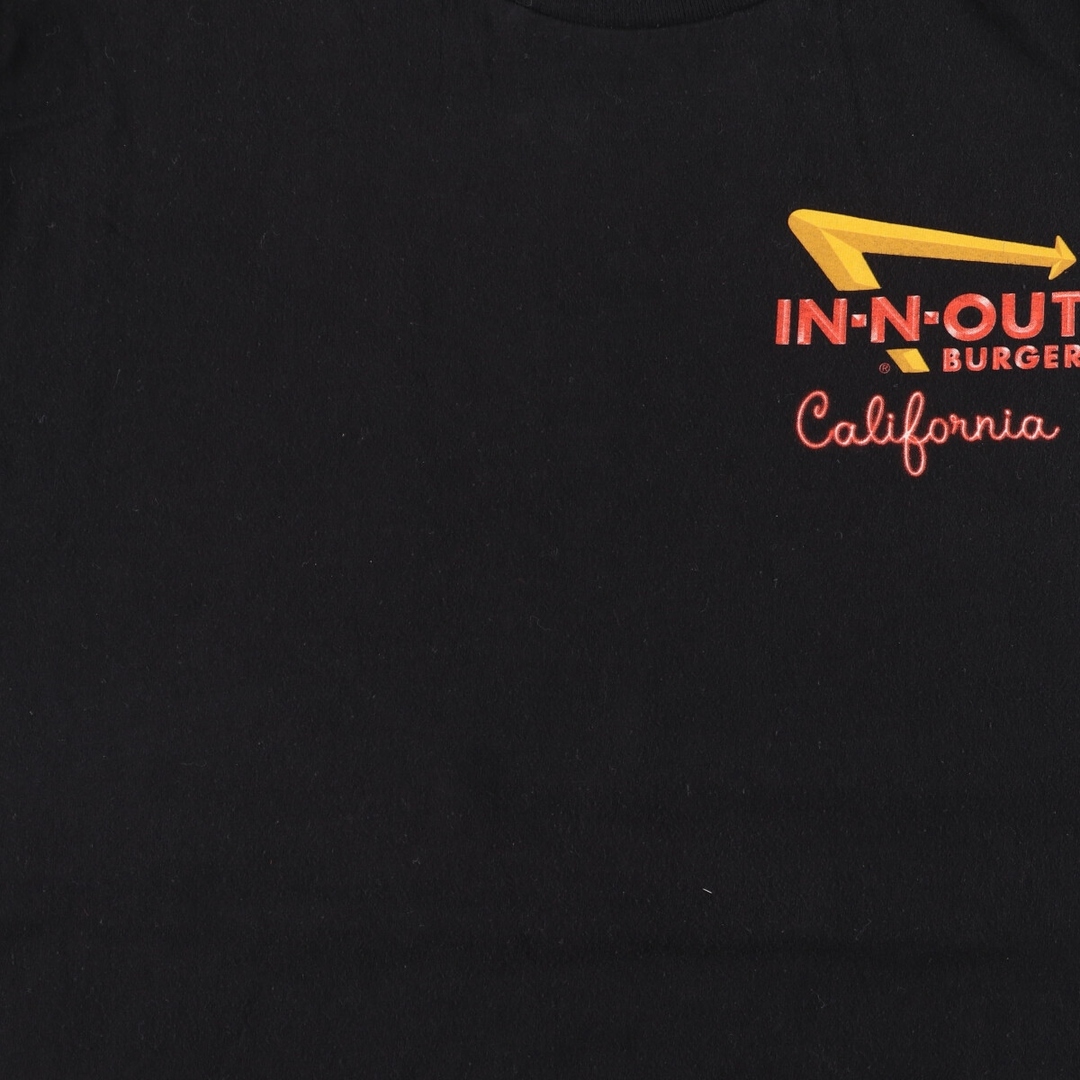 古着 IN-N-OUT BURGER アドバタイジングTシャツ USA製 メンズXL /eaa441522 メンズのトップス(Tシャツ/カットソー(半袖/袖なし))の商品写真