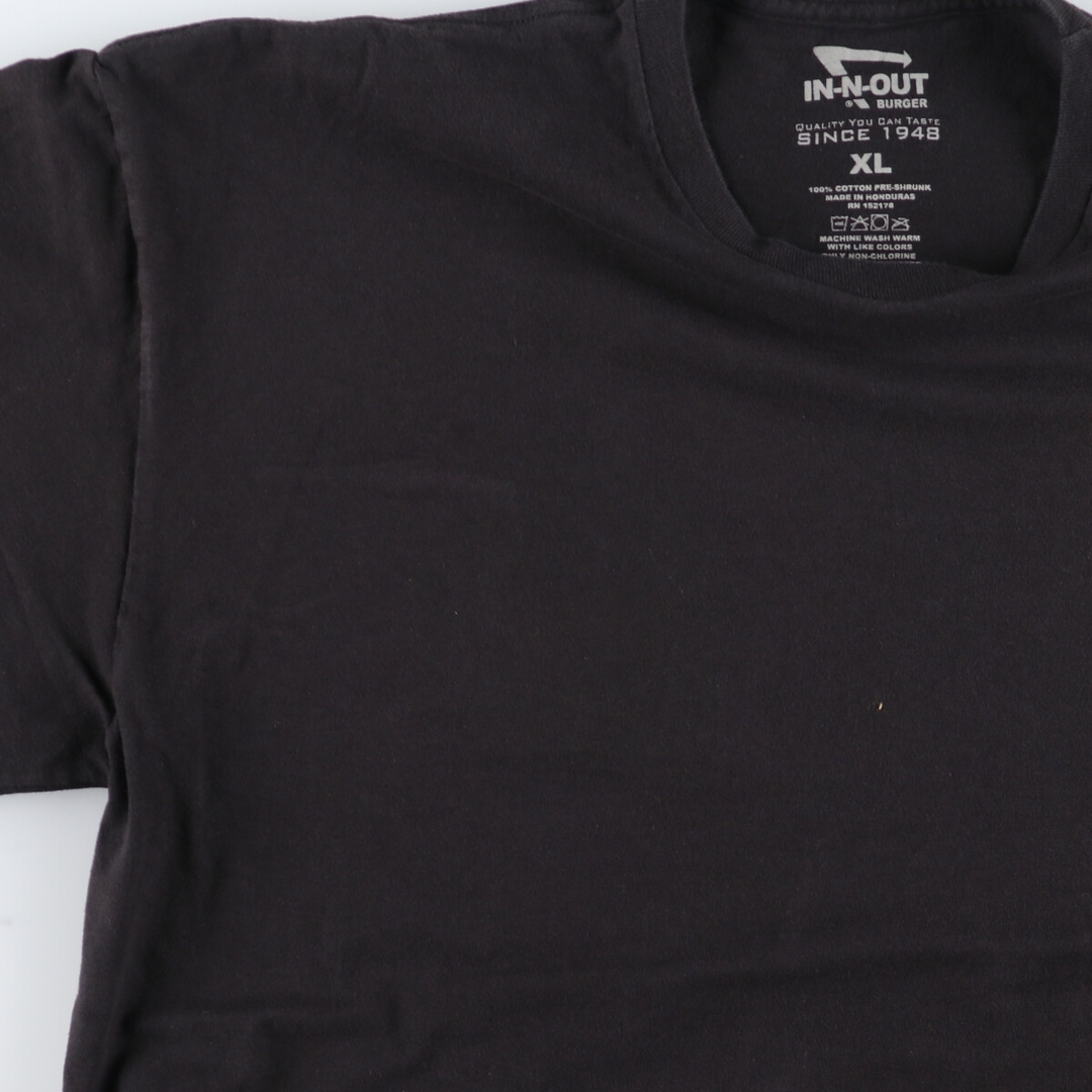 古着 IN-N-OUT BURGER アドバタイジングTシャツ メンズXL /eaa441524 メンズのトップス(Tシャツ/カットソー(半袖/袖なし))の商品写真