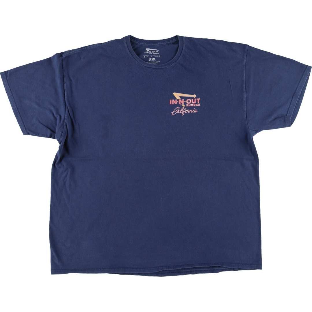 古着 IN-N-OUT BURGER アドバタイジングTシャツ メンズXXL /eaa441533 メンズのトップス(Tシャツ/カットソー(半袖/袖なし))の商品写真