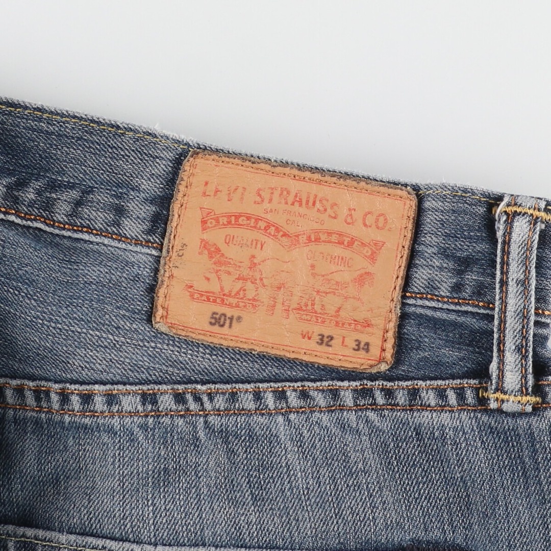 Levi's(リーバイス)の古着 リーバイス Levi's リーバイス501 ユーロモデル ストレートデニムパンツ メンズw32 /eaa444984 メンズのパンツ(デニム/ジーンズ)の商品写真