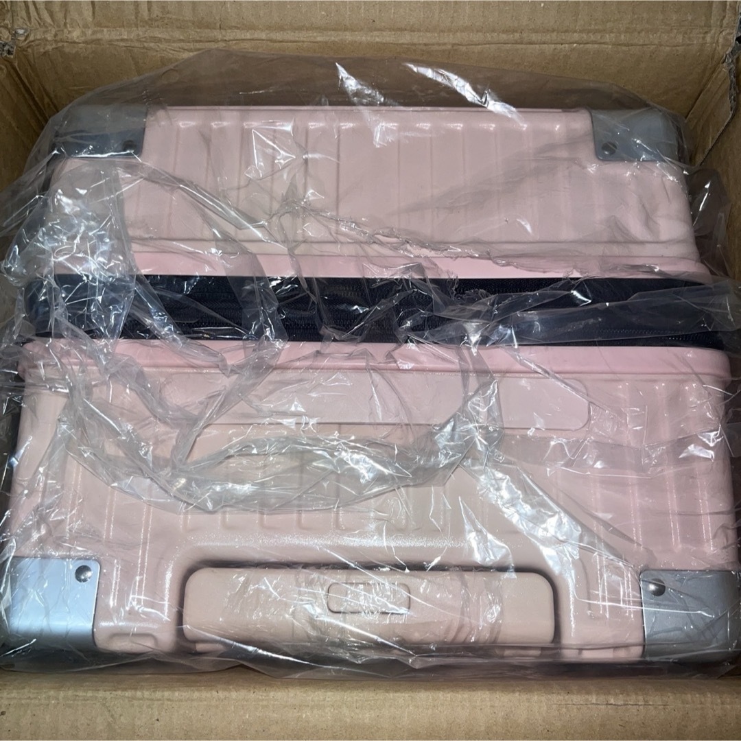 キャリーケース スーツケース 大型 大容量 360度回転 拡張機能付き ピンク レディースのバッグ(スーツケース/キャリーバッグ)の商品写真