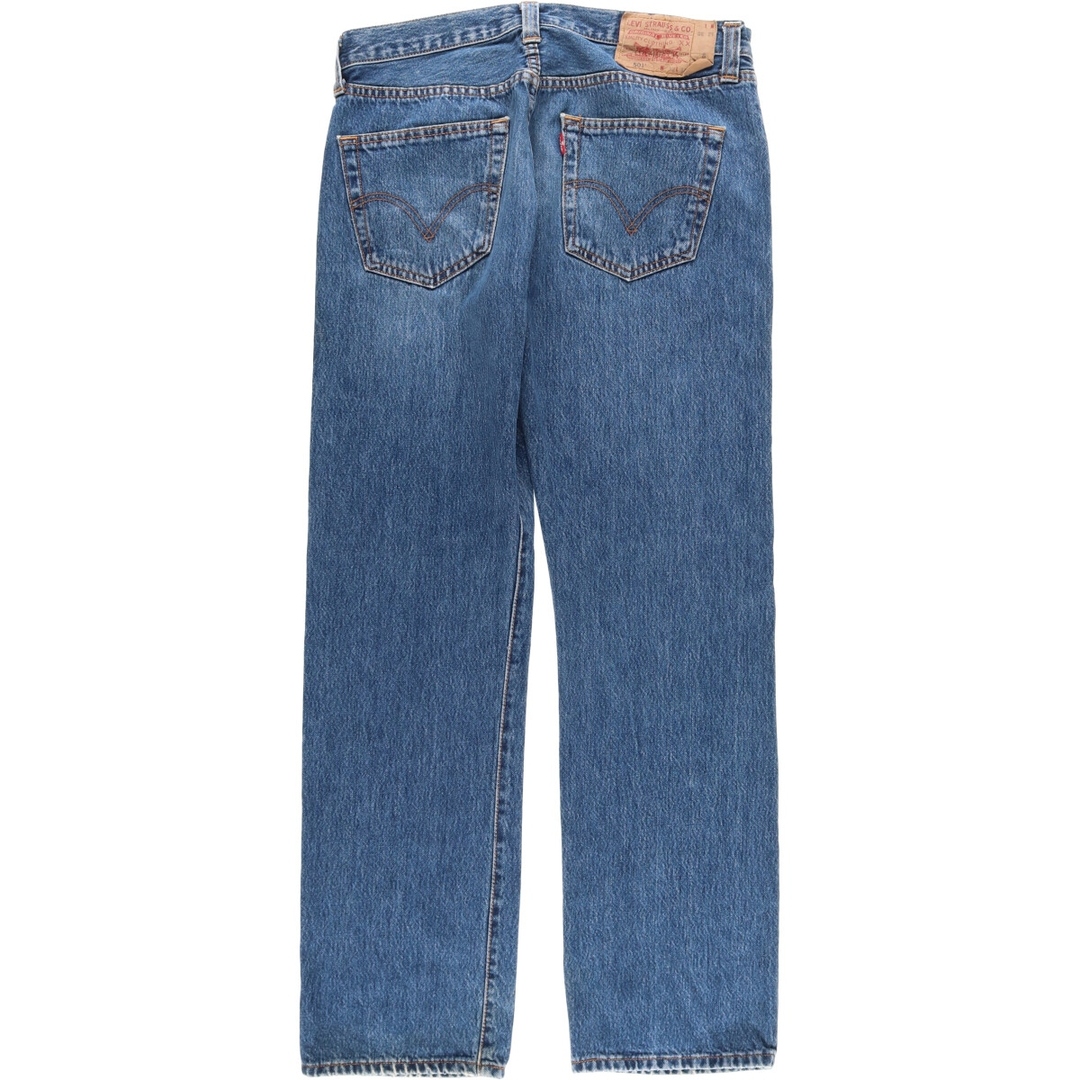 Levi's(リーバイス)の古着 リーバイス Levi's リーバイス501 STRAIGHT LEG BUTTON-FLY ストレートデニムパンツ メンズw33 /eaa444996 メンズのパンツ(デニム/ジーンズ)の商品写真