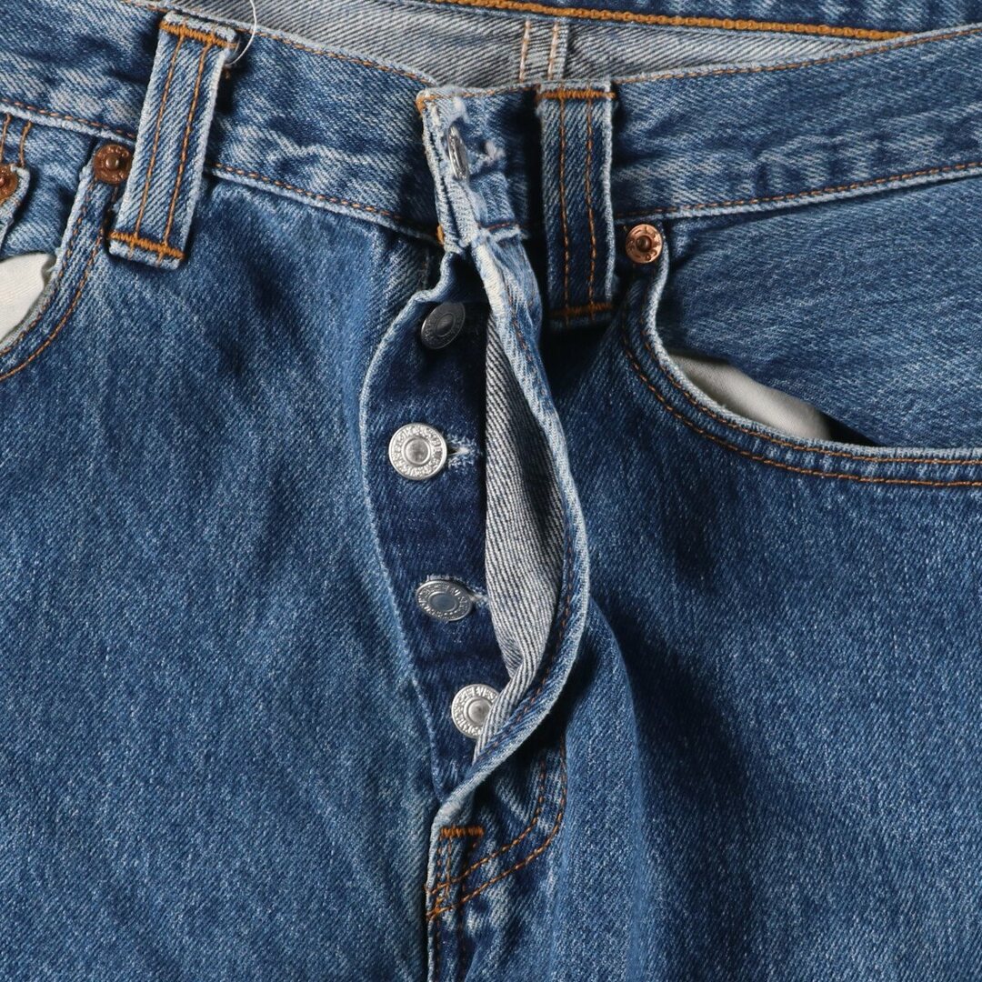 Levi's(リーバイス)の古着 リーバイス Levi's リーバイス501 STRAIGHT LEG BUTTON-FLY ストレートデニムパンツ メンズw33 /eaa444996 メンズのパンツ(デニム/ジーンズ)の商品写真