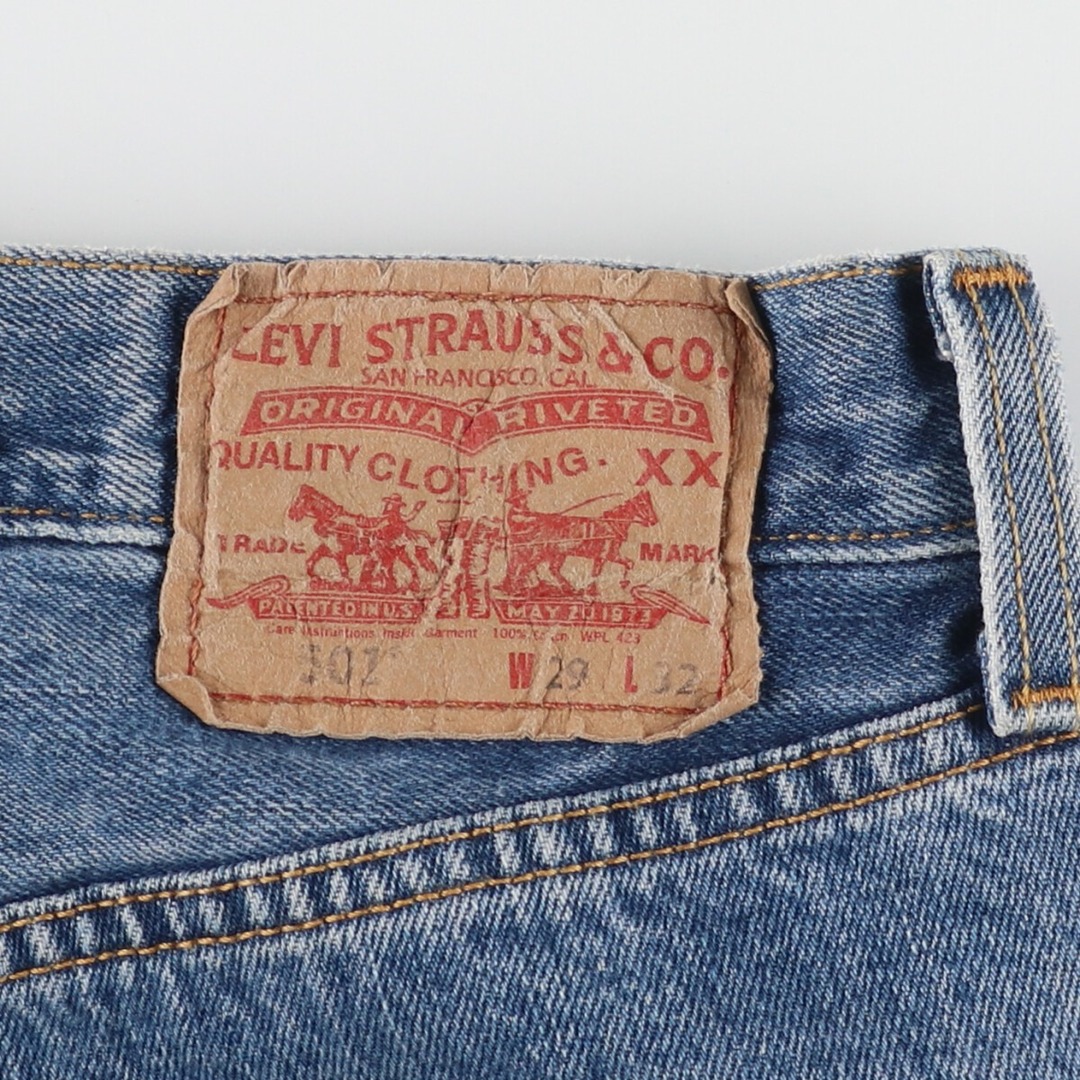 Levi's(リーバイス)の古着 リーバイス Levi's リーバイス501 STRAIGHT LEG BUTTON-FLY ストレートデニムパンツ メンズw30 /eaa444998 メンズのパンツ(デニム/ジーンズ)の商品写真