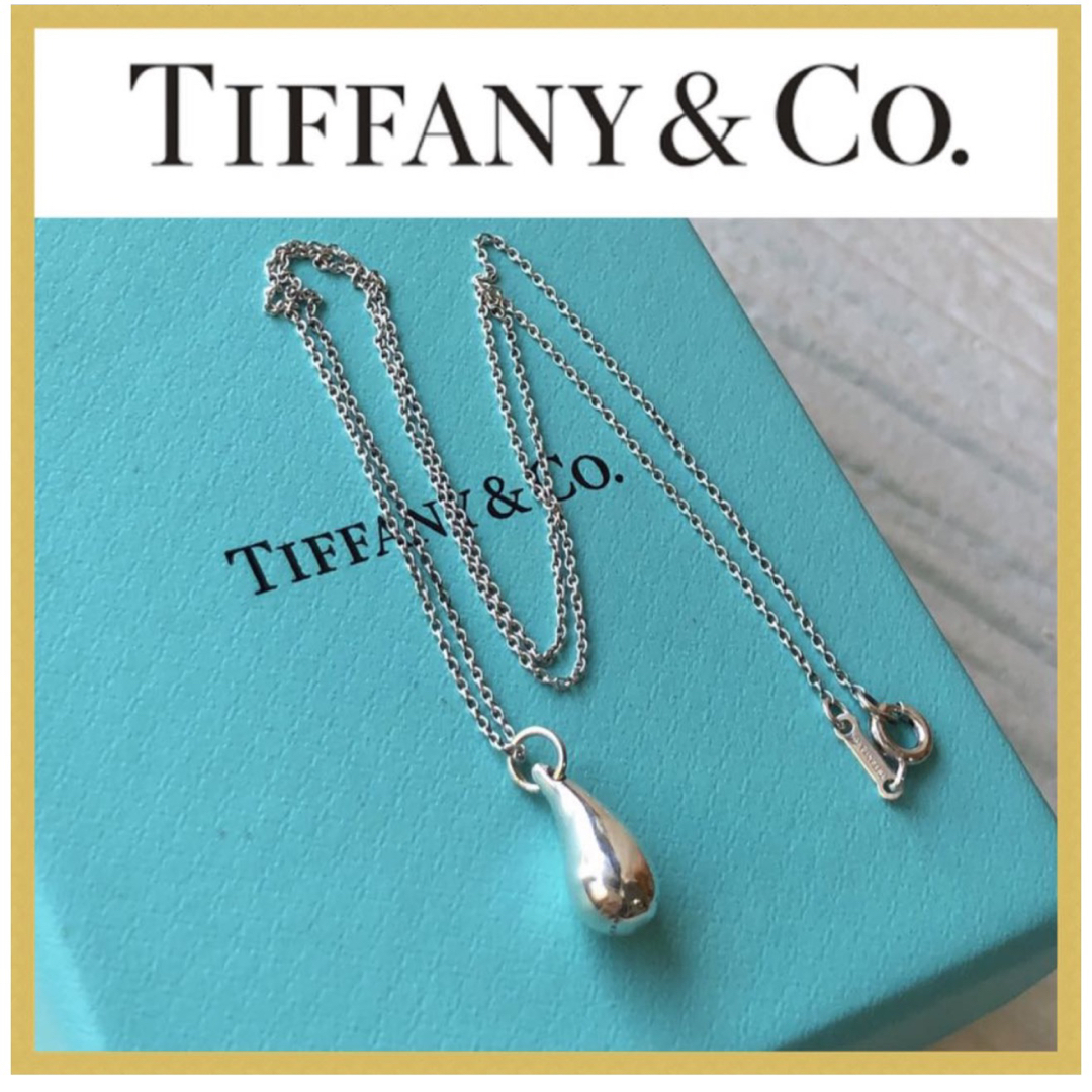 Tiffany & Co.(ティファニー)の美品　Tiffany ティファニー ティアドロップ　ネックレス  SV925 レディースのアクセサリー(ネックレス)の商品写真