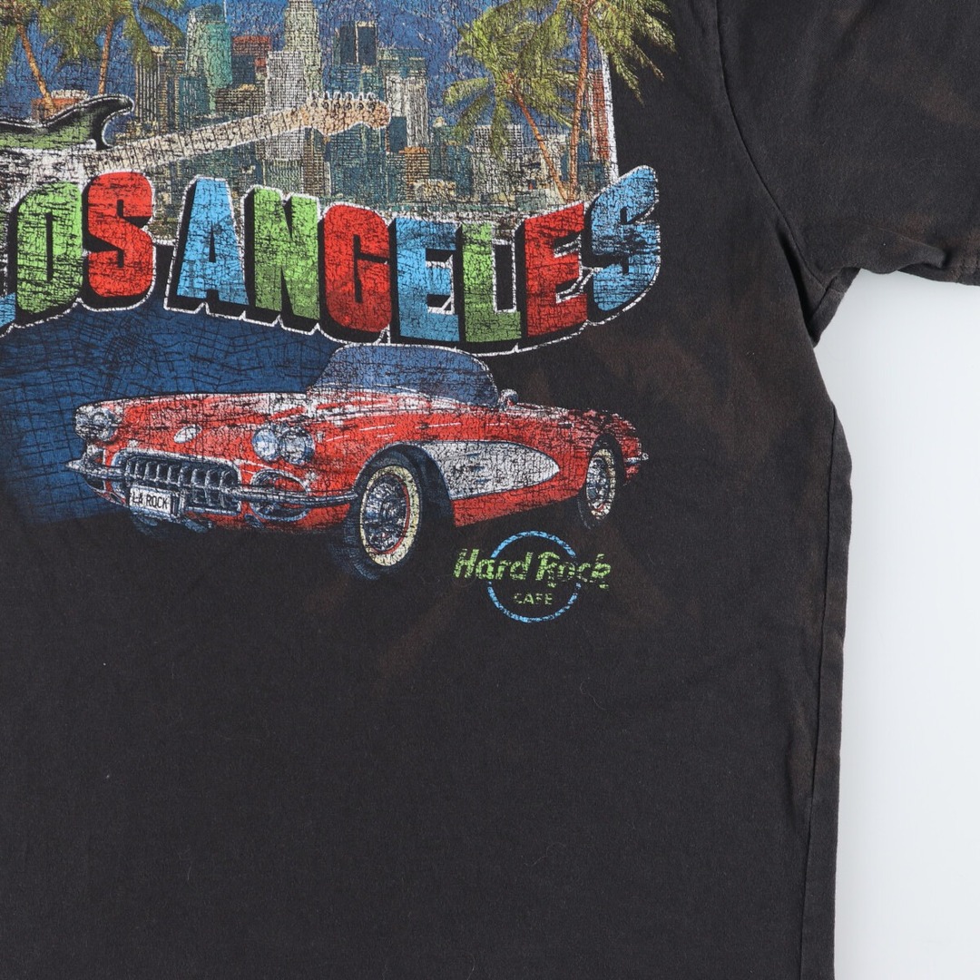 古着 ハードロックカフェ HARD ROCK CAFE × PACSUN LOS ANGELS アドバタイジングTシャツ メンズM /eaa441518 メンズのトップス(Tシャツ/カットソー(半袖/袖なし))の商品写真