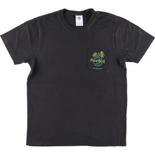 古着 ハードロックカフェ HARD ROCK CAFE × PACSUN LOS ANGELS アドバタイジングTシャツ メンズM /eaa441518(Tシャツ/カットソー(半袖/袖なし))