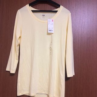 ユニクロ(UNIQLO)の本日限定価格！‼️スーピマコットンモダールクルーネックT(Tシャツ(長袖/七分))