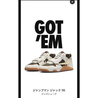 ジョーダン(Jordan Brand（NIKE）)のトラヴィス・スコット × ナイキ ジョーダン ジャンプマンジャック TR (スニーカー)