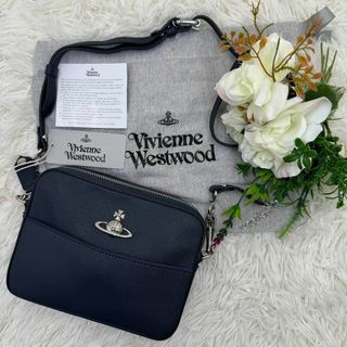 Vivienne Westwood - 未使用 入手困難 ヴィヴィアン ショルダーバッグ サフィアーノ ネイビー