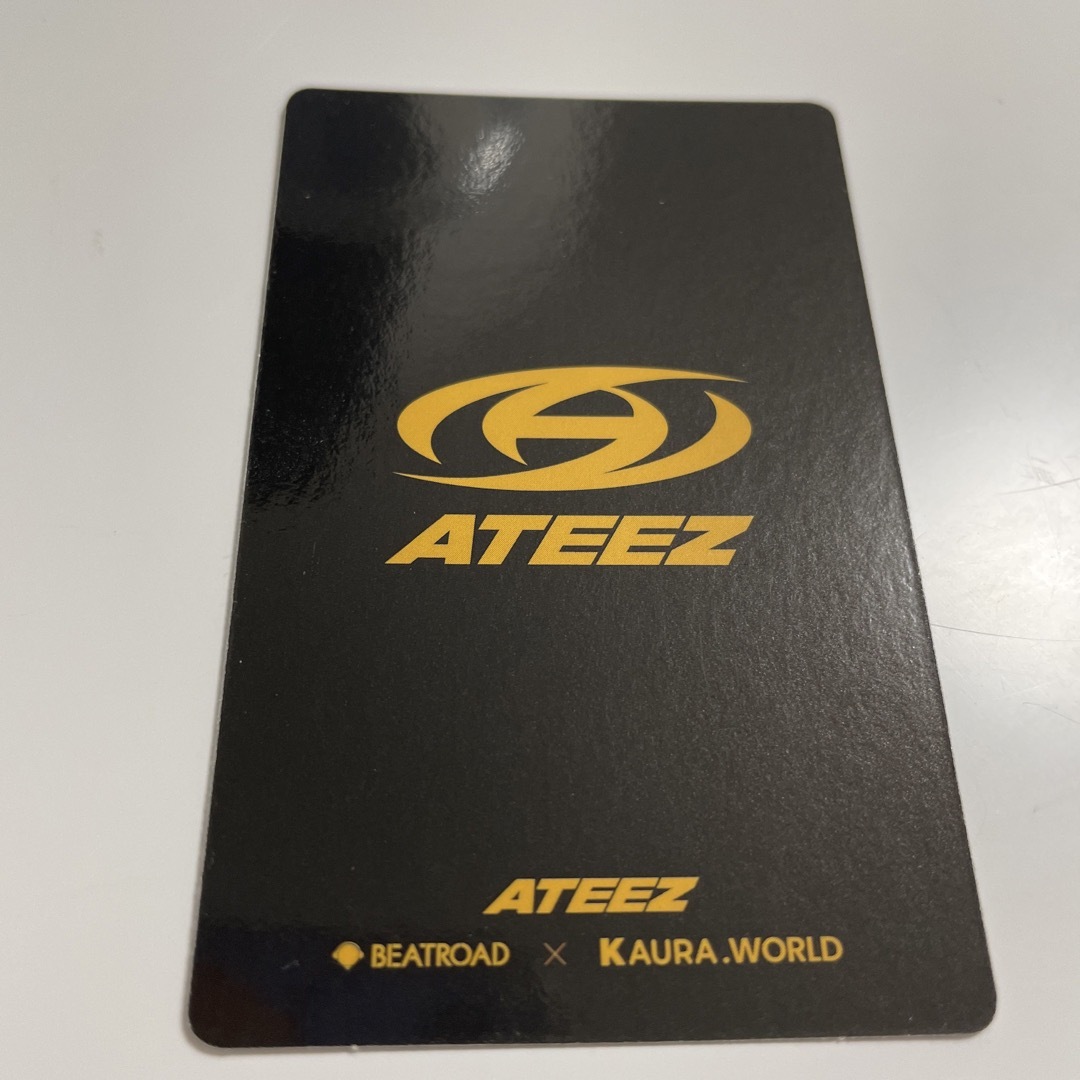 ATEEZ(エイティーズ)のATEEZ ウヨン ビートロード トレカ guerrilla エンタメ/ホビーのタレントグッズ(アイドルグッズ)の商品写真