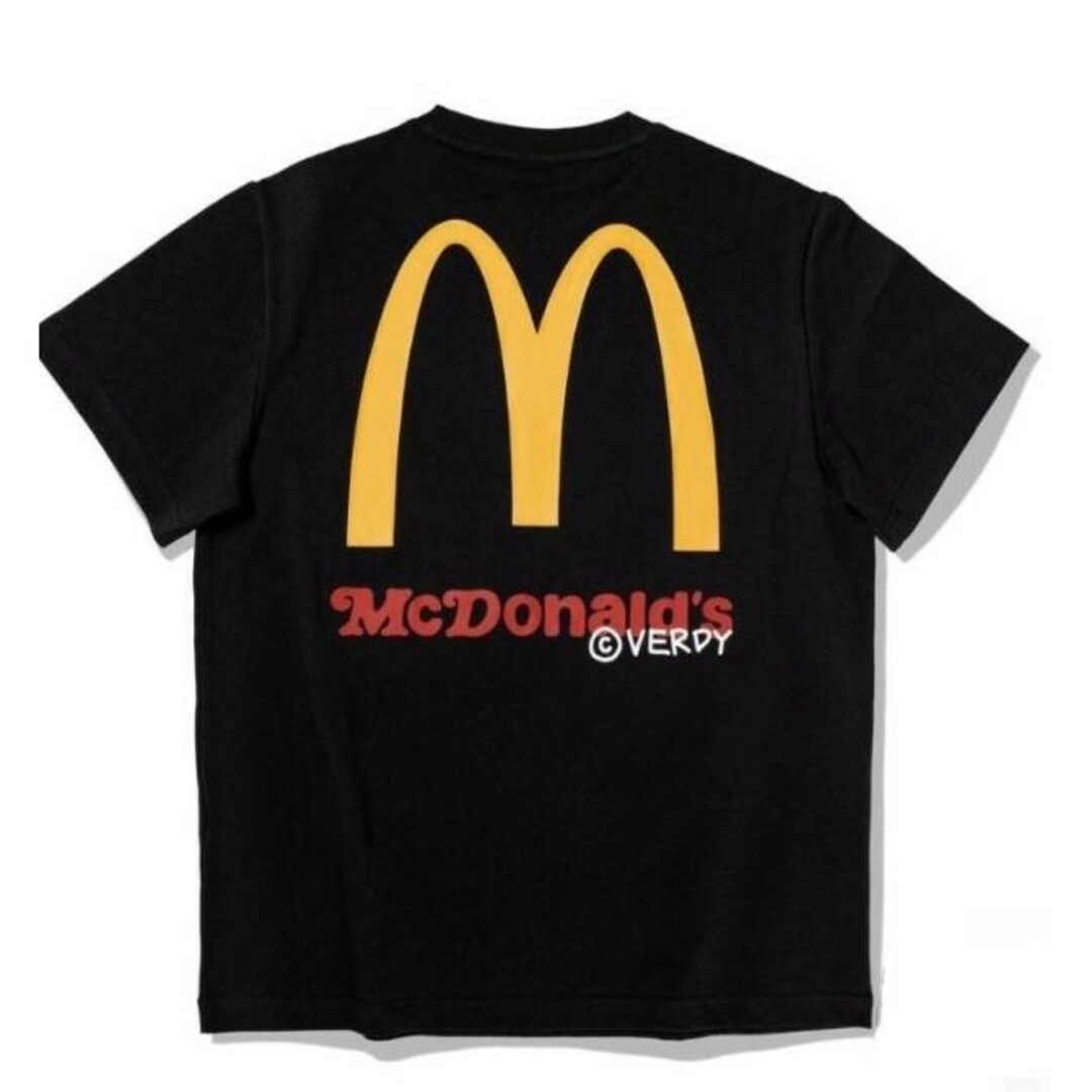 Girls Don't Cry(ガールズドントクライ)の限定verdy x mcdonalds  Tシャツ L 黒 メンズのトップス(Tシャツ/カットソー(半袖/袖なし))の商品写真