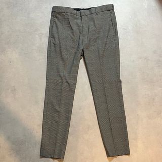 エイチアンドエム(H&M)の【H&M】　スラックス　グレー(スラックス)