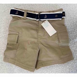 Ralph Lauren - 新品未使用　＊ラルフローレン　ベルト付ハーフパンツ　12M 80cm＊