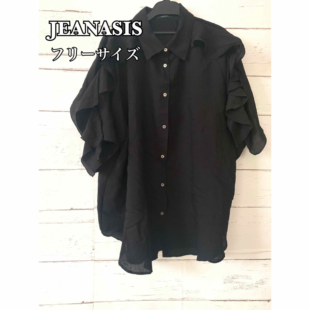 JEANASIS(ジーナシス)のJEANASIS  ジーナシス　トップス　ブラウス　カットソー レディースのトップス(シャツ/ブラウス(半袖/袖なし))の商品写真