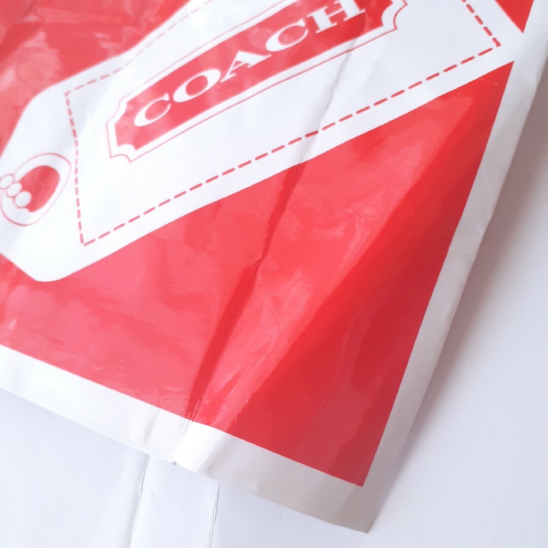 COACH(コーチ)のCOACH コーチ 紙袋 ショッパー ショップ袋 レディースのバッグ(ショップ袋)の商品写真