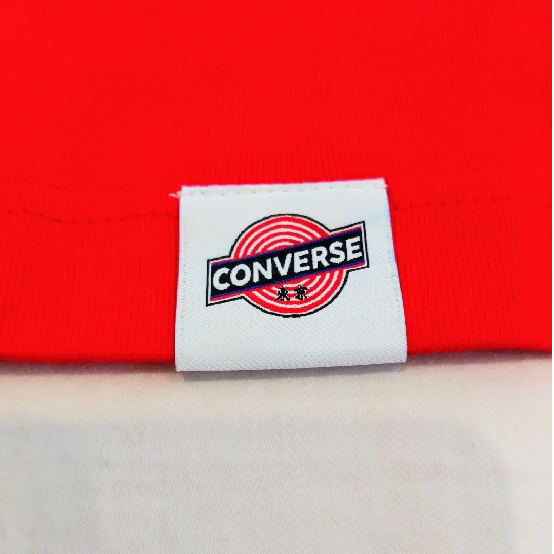 CONVERSE TOKYO(コンバーストウキョウ)の【新品未使用】Converse Tokyo☆　 Tシャツ　赤 レディースのトップス(Tシャツ(半袖/袖なし))の商品写真