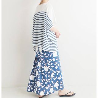 Drawer - ドゥロワー 22AW FALL1 レオパードジャカードタックスカート Drawer - ドゥロワー 22AW FALL1 レオパードジャカードタックスカート