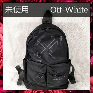 OFF-WHITE - 未使用 オフホワイト リュックサック バックパック ブラック メンズ レディース