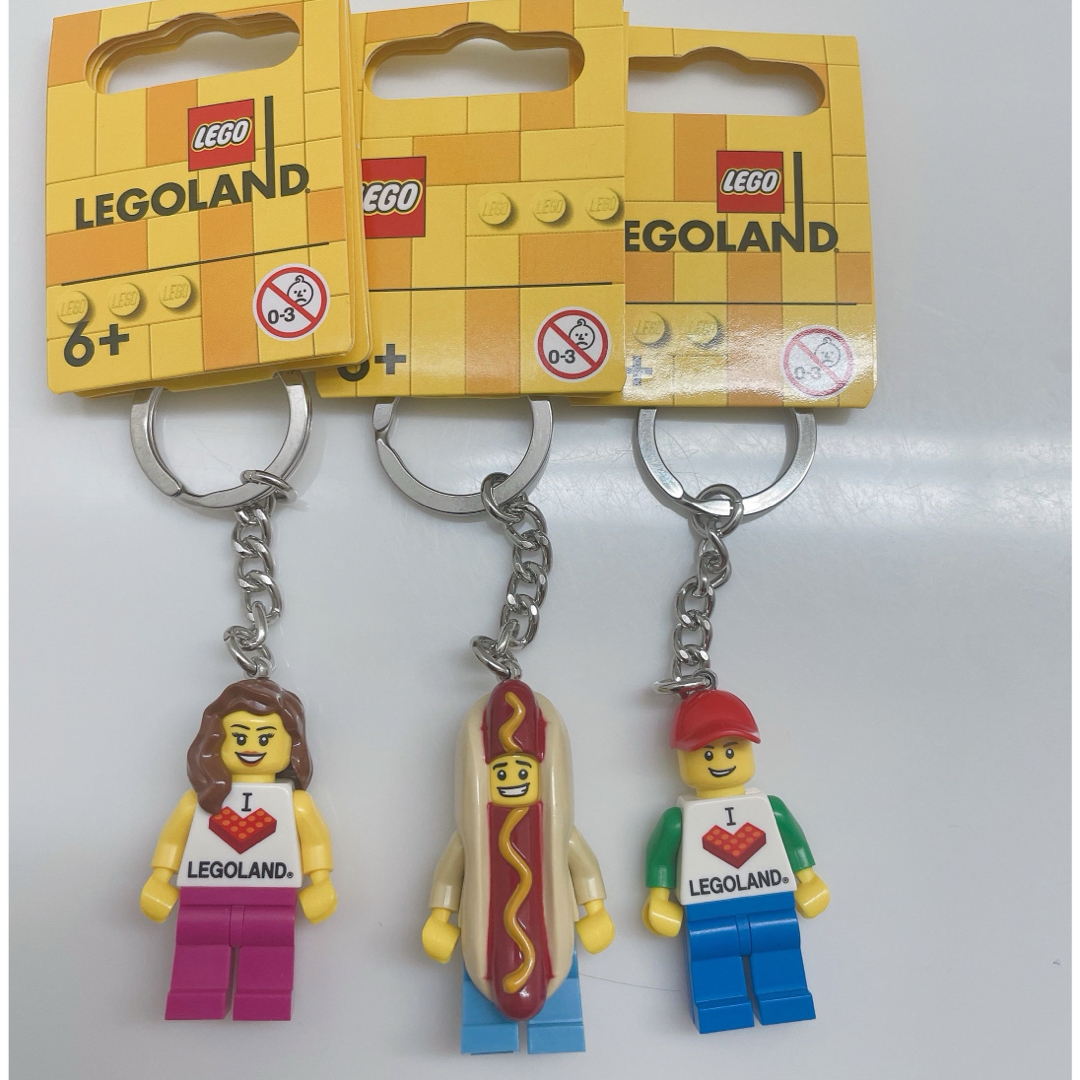 Lego(レゴ)のＧＷ値下げ中！！　LEGO キーホルダー　キーリング エンタメ/ホビーのおもちゃ/ぬいぐるみ(キャラクターグッズ)の商品写真