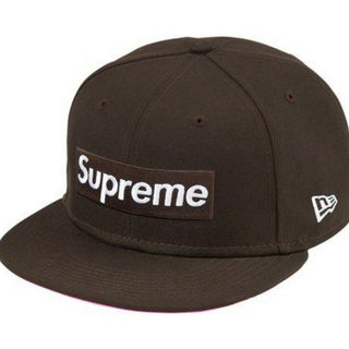 Supreme - supreme no comp box logo new era brown