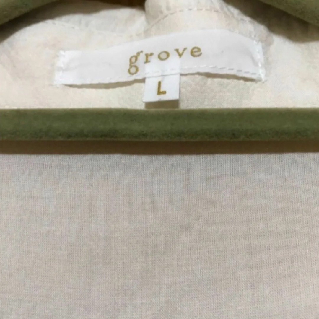 grove(グローブ)の★ grove  グローブ  シャツ　ブラウス Ｌ　★ レディースのトップス(シャツ/ブラウス(長袖/七分))の商品写真