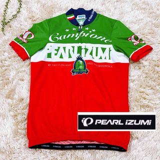 Pearl Izumi - 【美品】人気デザイン　パールイズミ　サイクルジャージ　バイク　Mサイズ　自転車