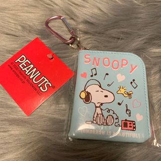 ピーナッツ(PEANUTS)のスヌーピーＬ字型ミニコスメポーチ☆(キャラクターグッズ)