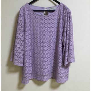 hareiro  レース　カットソー　トップス❤︎(カットソー(長袖/七分))