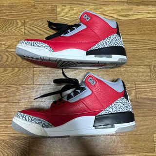 ナイキ(NIKE)のNike Air Jordan 3 Retro Unite Fire Red(スニーカー)