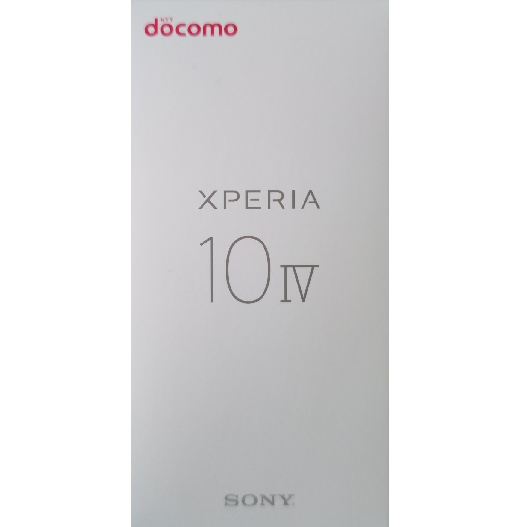 Xperia(エクスペリア)のSONY Xperia 10 IV SO-52C ブラック スマホ/家電/カメラのスマートフォン/携帯電話(スマートフォン本体)の商品写真