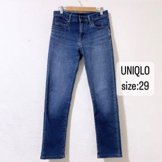 UNIQLO - UNIQLO    ユニクロ　メンズ　スリムフィットジーンズ　29インチ　