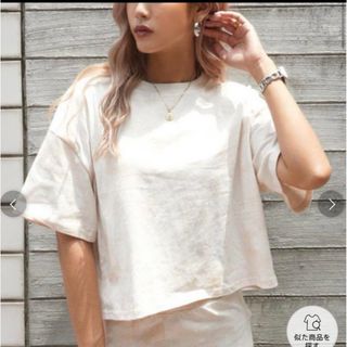 アナップ(ANAP)のタイダイクロップドTシャツ　ANAP 夏服(Tシャツ(半袖/袖なし))