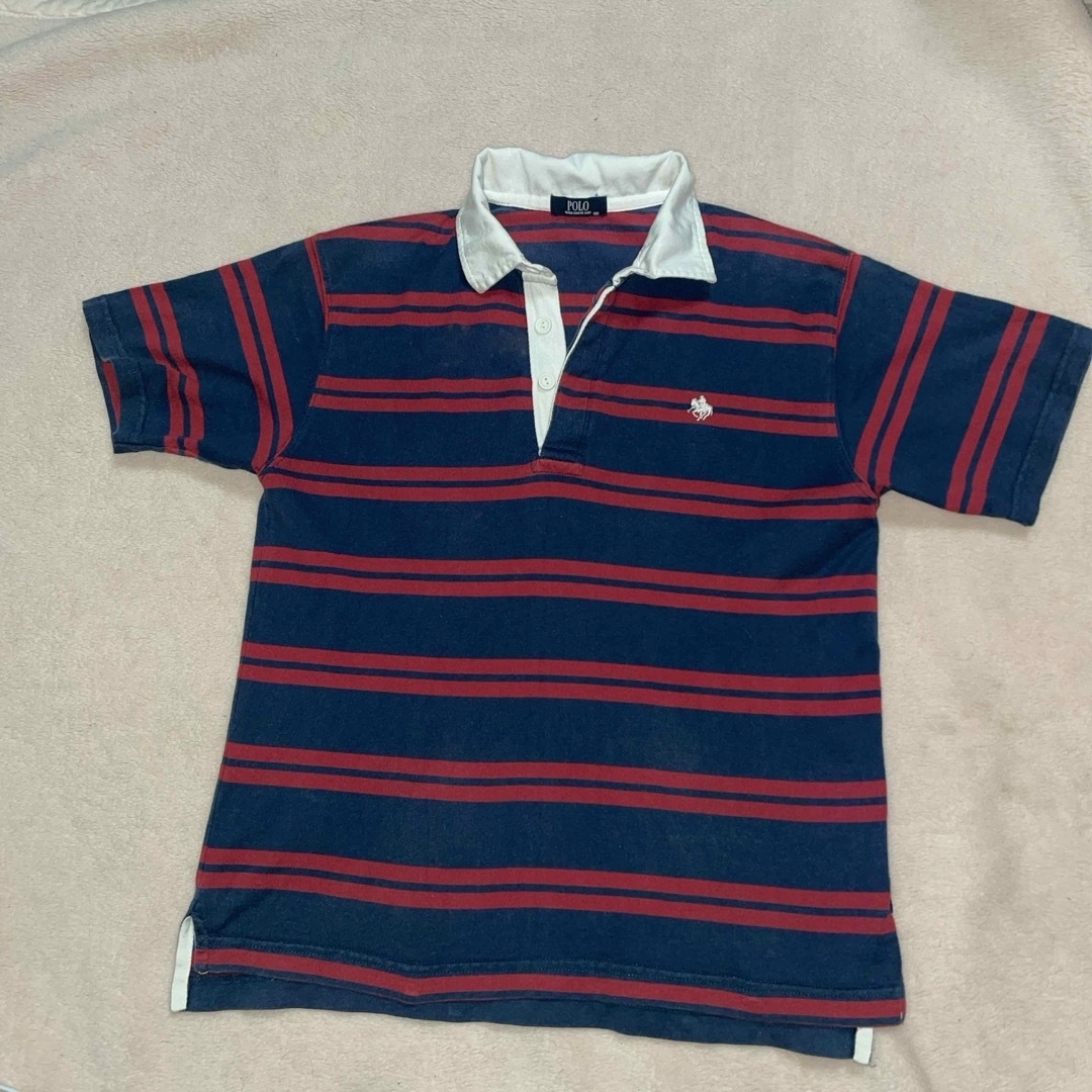 Polo Club(ポロクラブ)のPOLO ラガーシャツ　　【シミあり】 メンズのトップス(Tシャツ/カットソー(半袖/袖なし))の商品写真
