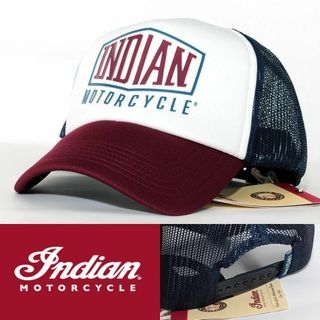 インディアンモーターサイクル(Indian MOTORCYCLE)のメッシュキャップ 帽子 IndianMotorcycle マルチ 2861686(キャップ)