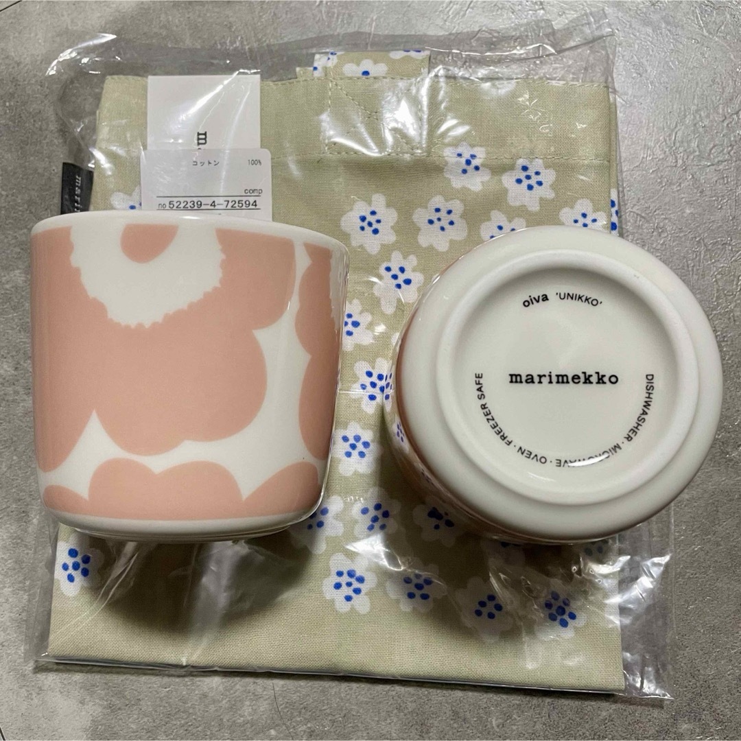 marimekko(マリメッコ)のマリメッコ ルック 株主優待 インテリア/住まい/日用品のキッチン/食器(グラス/カップ)の商品写真