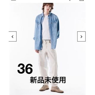 リーバイス(Levi's)のLevis customized V2 WHITE 36(デニム/ジーンズ)