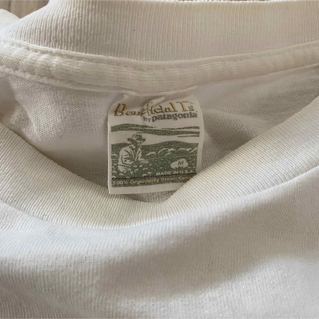 patagonia(パタゴニア)の希少　patagonia パタゴニア　オーガニックコットンtシャツ　M【送料込】 メンズのトップス(Tシャツ/カットソー(半袖/袖なし))の商品写真
