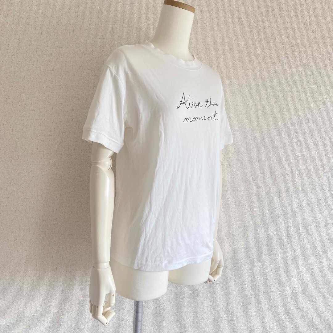 Francaiseフランセーズ　ホワイト　Tシャツ　S レディースのトップス(Tシャツ(半袖/袖なし))の商品写真