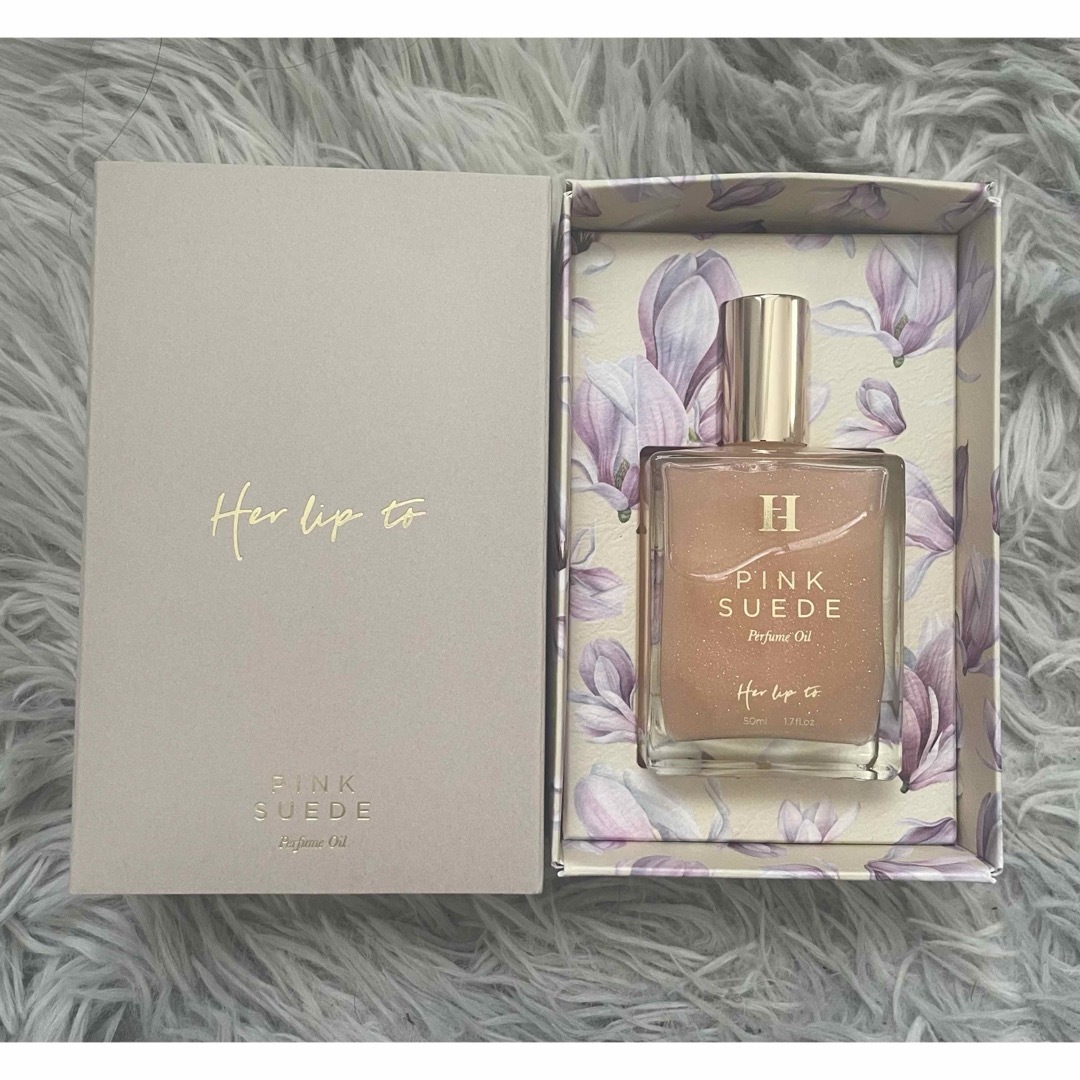 Her lip to(ハーリップトゥ)のPerfume Oil - PINK SUEDE コスメ/美容のボディケア(ボディオイル)の商品写真