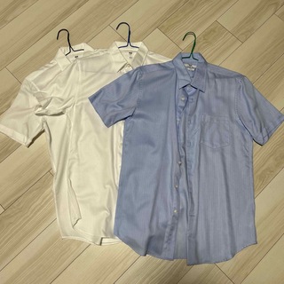 ユニクロ(UNIQLO)のユニクロ　ワイシャツ　3枚セット　スリムフィット　M(シャツ)