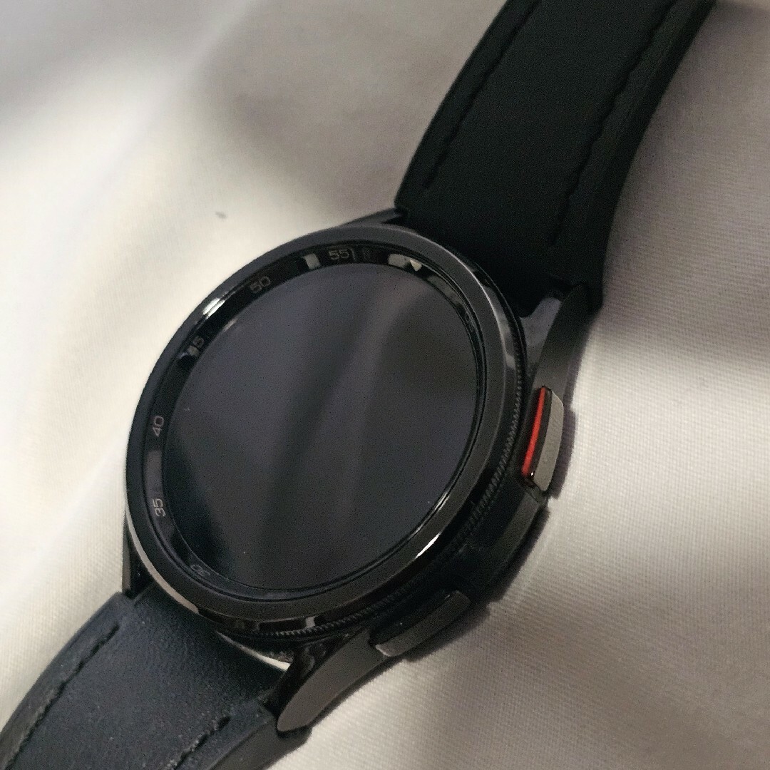 Galaxy(ギャラクシー)のGalaxy Watch 6 Classic 43mm ブラック 国内版 メンズの時計(腕時計(デジタル))の商品写真