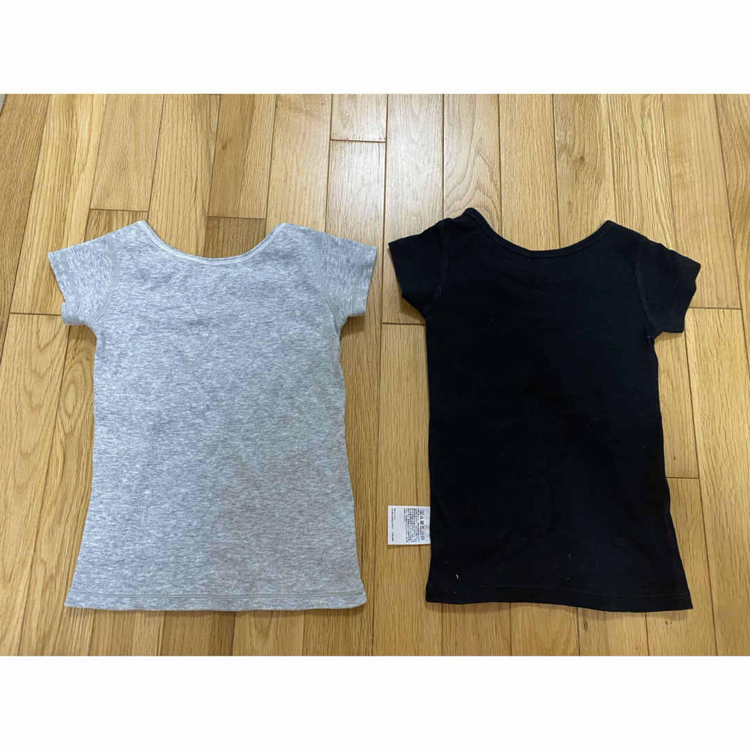 UNIQLO(ユニクロ)のユニクロ　コットンフライスインナーT 半袖肌着 キッズ/ベビー/マタニティのベビー服(~85cm)(Ｔシャツ)の商品写真