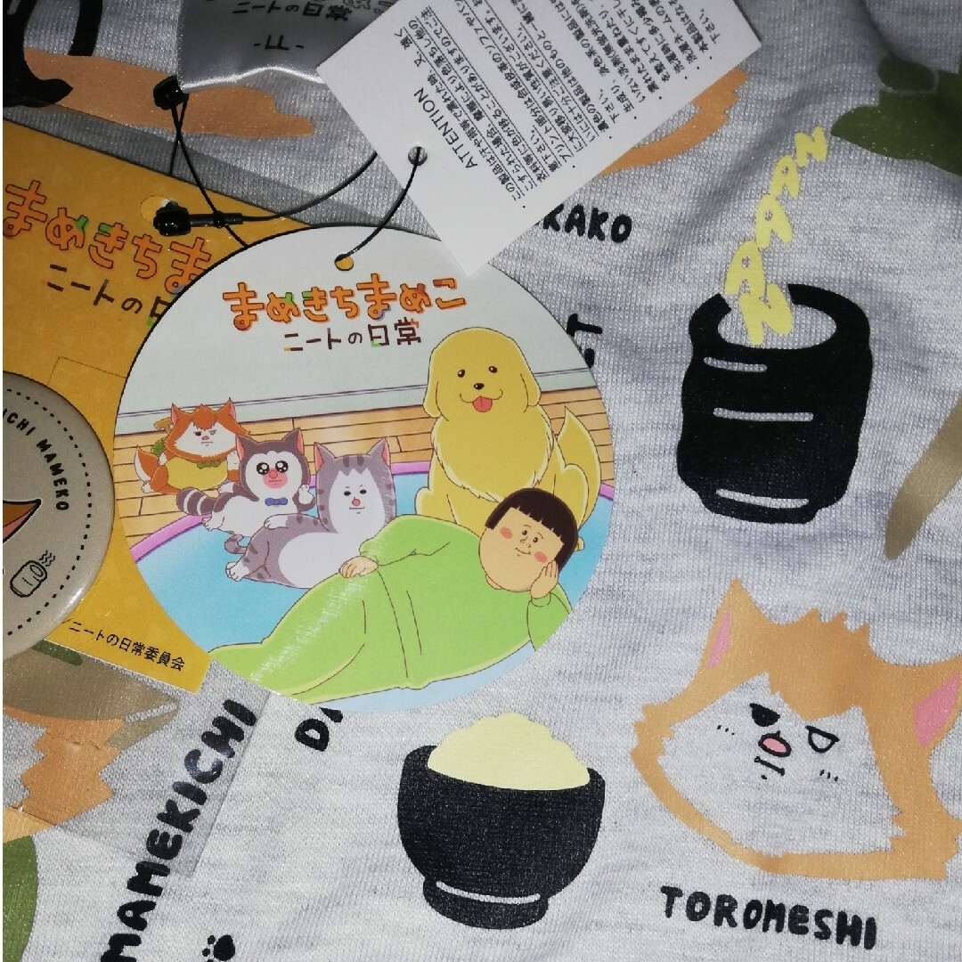 まめきちまめこ Tシャツ     4/30**5/31‥7 レディースのトップス(Tシャツ(半袖/袖なし))の商品写真