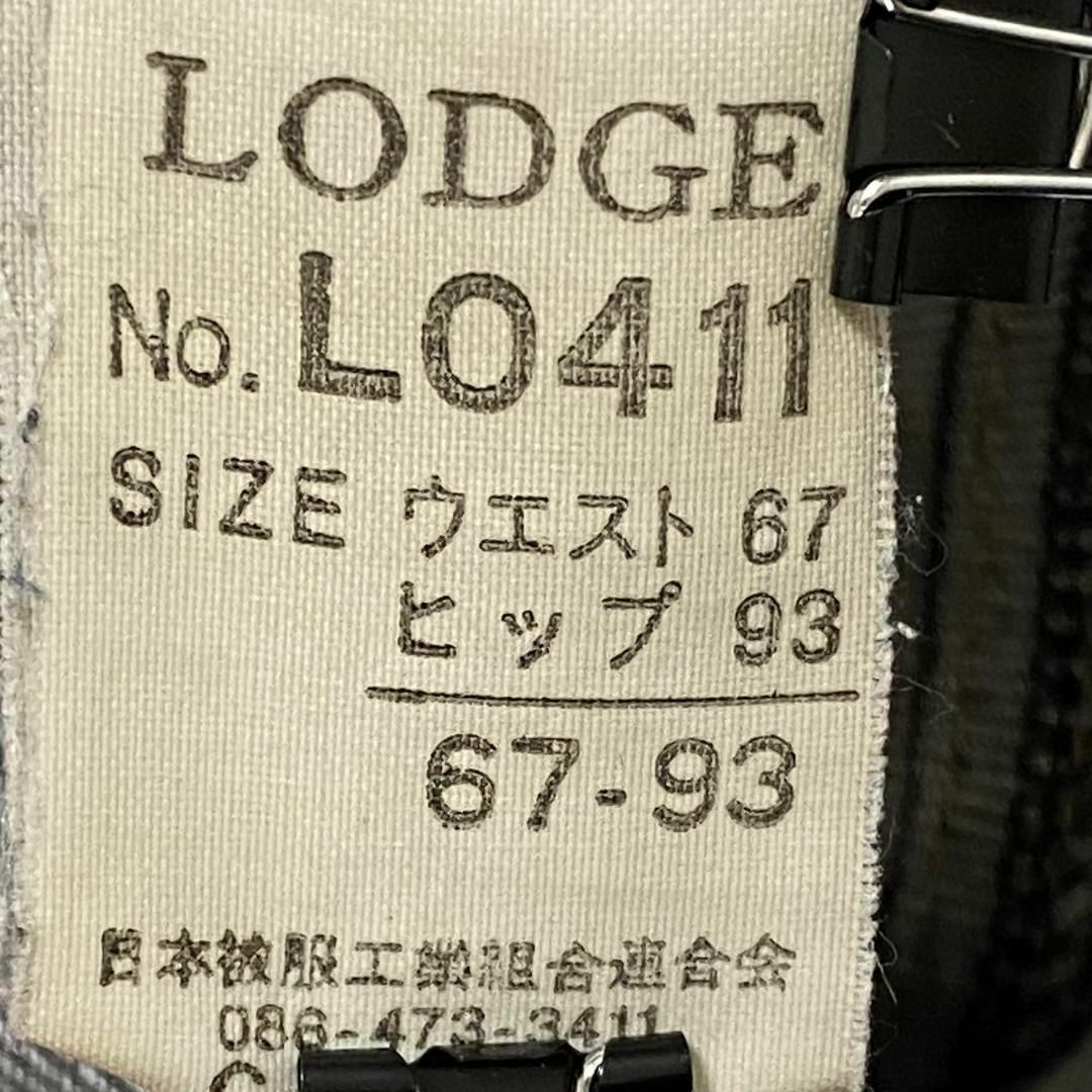 Lodge(ロッジ)の美品✨　LODGE ロッジ　デニム　パンツ　レディース　ストレート レディースのパンツ(デニム/ジーンズ)の商品写真